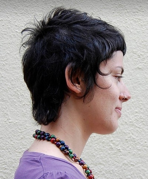 fryzury bardzo krótkie uczesanie damskie zdjęcie numer 48